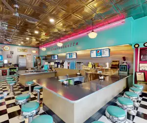Newly renovated dining room 2023