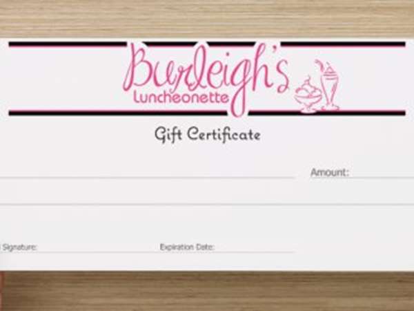 Gift Certificate